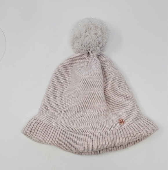 LULULEMON 100% MERINO WOOL PINK POM POM BEANIE HAT TOQUE  KNITWEAR WOMEN OS - Picture 9 of 14